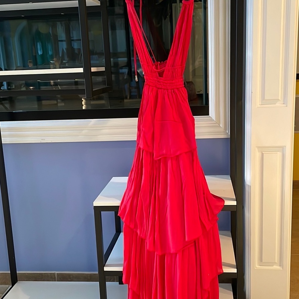 Vici Todos Santos Tiered Maxi Dress (Small)